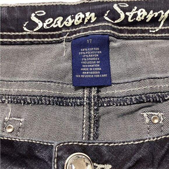 NWT Season story Dark Wash Size 17 - Picture 4 of 9